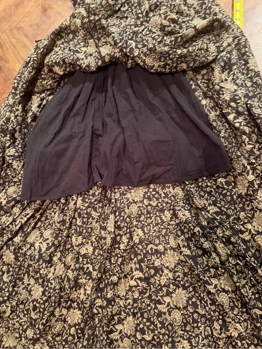 Free People Floral Sleeveless Maxi Dress Criss Cross back